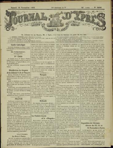 Journal d’Ypres (1874 - 1913) 1901-11-16