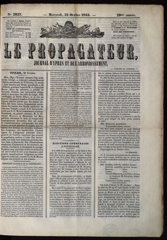Le Propagateur (1818-1871) 1845-10-22