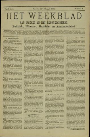 Het weekblad van Ijperen (1886-1906) 1889-02-23