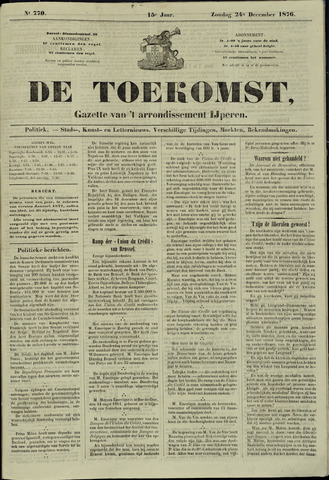 De Toekomst (1862 - 1894) 1876-12-24