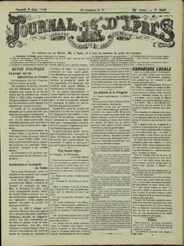 Journal d’Ypres (1874 - 1913) 1899-06-03