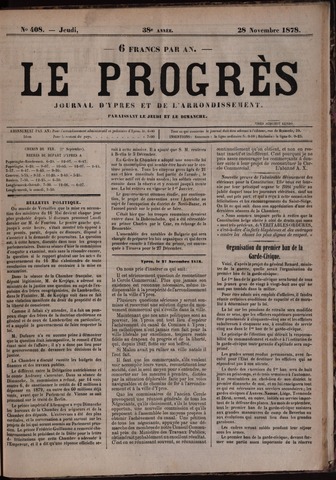 Le Progrès (1841-1914) 1878-11-28