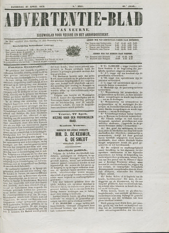 Het Advertentieblad (1825-1914) 1872-04-27