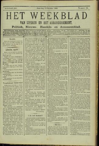 Het weekblad van Ijperen (1886-1906) 1904-10-15