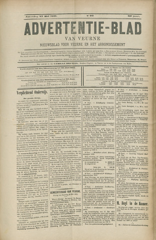 Het Advertentieblad (1825-1914) 1911-05-27