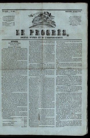 Le Progrès (1841-1914) 1845-03-30