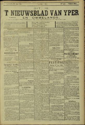 Nieuwsblad van Yperen en van het Arrondissement (1872 - 1912) 1906-06-23