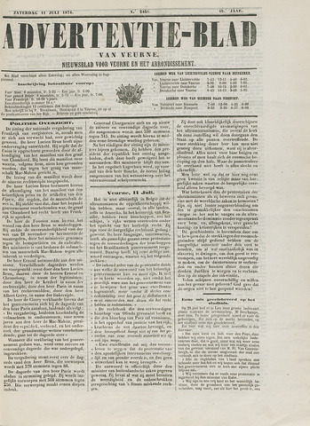 Het Advertentieblad (1825-1914) 1874-07-11