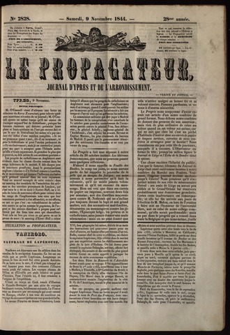 Le Propagateur (1818-1871) 1844-11-09