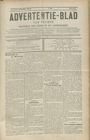 Het Advertentieblad (1825-1914) 1910-10-01