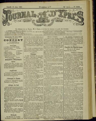 Journal d’Ypres (1874 - 1913) 1901-06-15