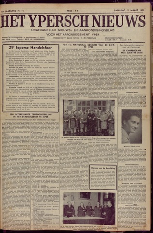 Het Ypersch nieuws (1929-1971) 1959-03-21