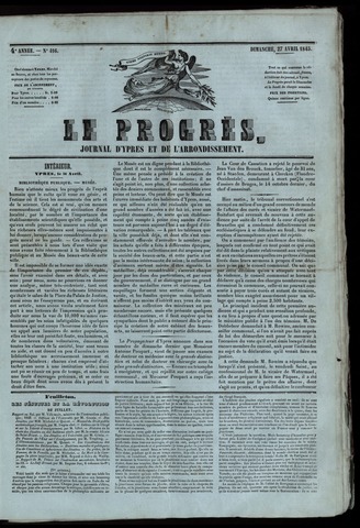 Le Progrès (1841-1914) 1845-04-27