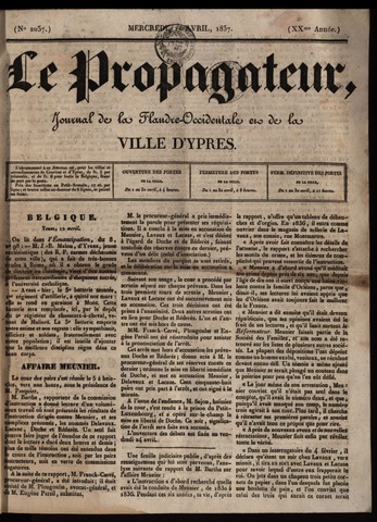 Le Propagateur (1818-1871) 1837-04-12