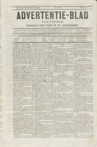Het Advertentieblad (1825-1914) 1885-01-31