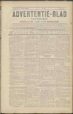 Het Advertentieblad (1825-1914) 1900-04-07