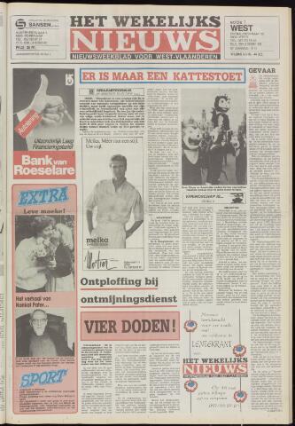 Het Wekelijks Nieuws (1946-1990) 1986-05-09
