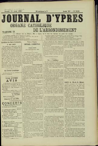 Journal d’Ypres (1874 - 1913) 1904-08-13