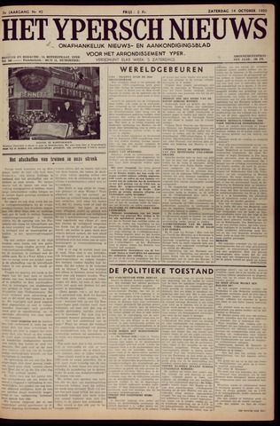 Het Ypersch nieuws (1929-1971) 1950-10-14