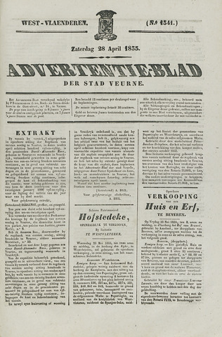 Het Advertentieblad (1825-1914) 1855-04-28