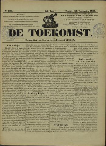 De Toekomst (1862 - 1894) 1891-09-27