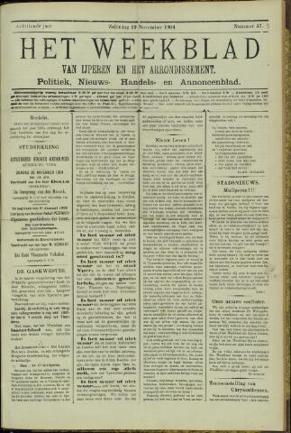 Het weekblad van Ijperen (1886-1906) 1904-11-19
