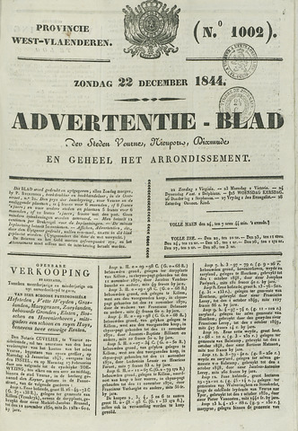 Het Advertentieblad (1825-1914) 1844-12-22