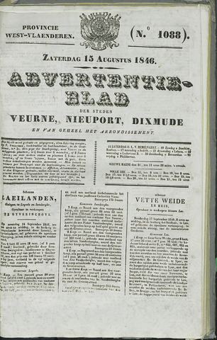 Het Advertentieblad (1825-1914) 1846-08-15