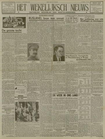 Het Wekelijks Nieuws (1946-1990) 1946-11-02