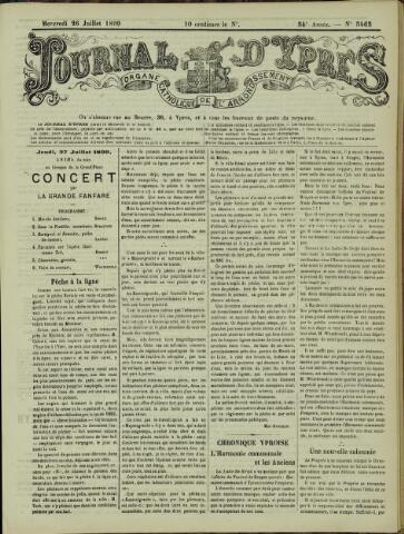 Journal d’Ypres (1874-1913) 1899-07-26