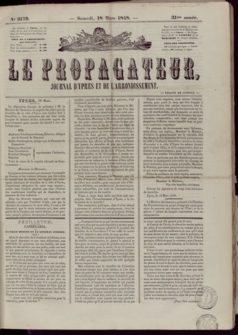 Le Propagateur (1818-1871) 1848-03-18
