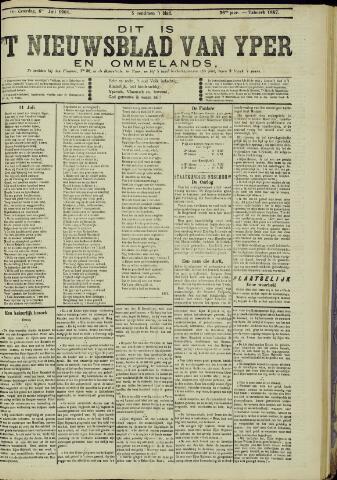 Nieuwsblad van Yperen en van het Arrondissement (1872 - 1912) 1901-07-07