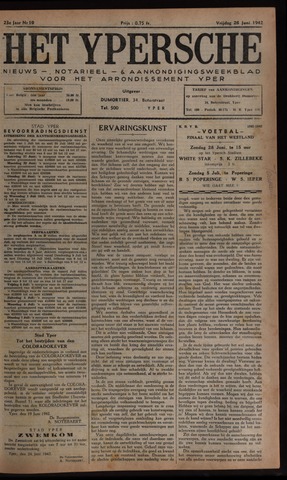 Het Ypersch nieuws (1929-1971) 1942-06-26