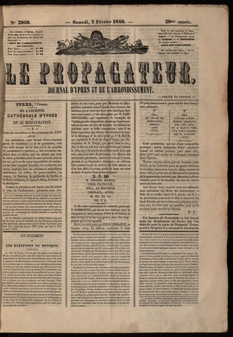 Le Propagateur (1818-1871) 1846-02-07