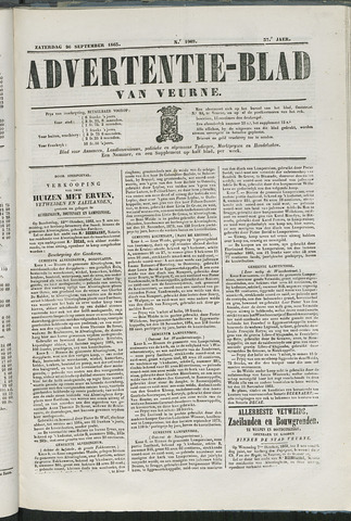 Het Advertentieblad (1825-1914) 1863-09-26