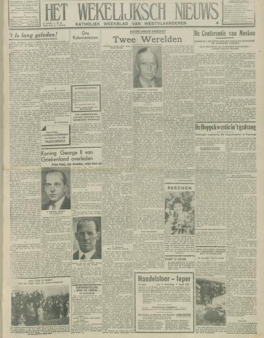 Het Wekelijks Nieuws (1946-1990) 1947-04-05
