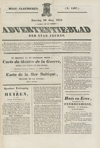 Het Advertentieblad (1825-1914) 1854-06-24