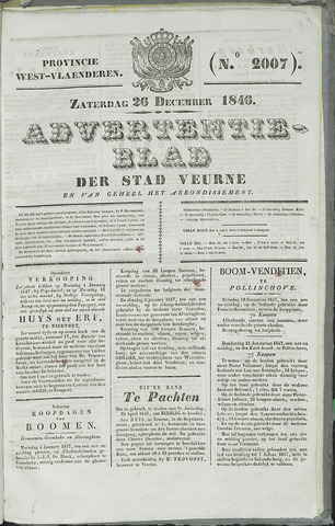 Het Advertentieblad (1825-1914) 1846-12-26