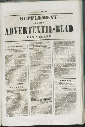 Het Advertentieblad (1825-1914) 1861-07-10