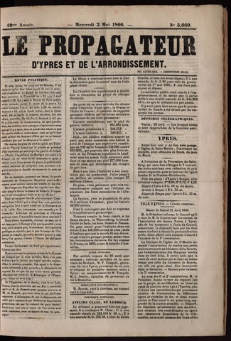 Le Propagateur (1818-1871) 1866-05-02