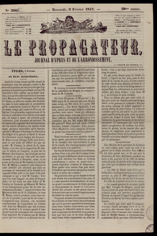 Le Propagateur (1818-1871) 1847-02-03