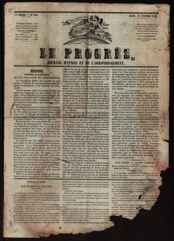 Le Progrès (1841-1914) 1843-10-19