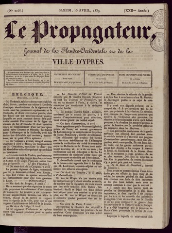 Le Propagateur (1818-1871) 1839-04-13