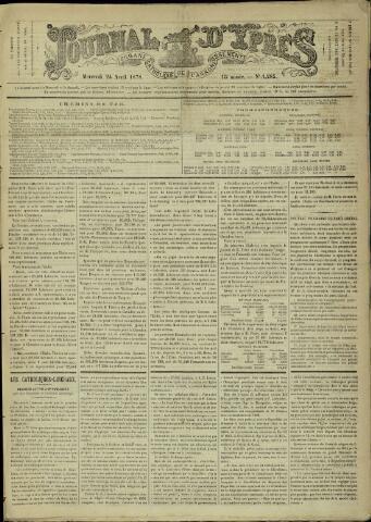 Journal d’Ypres (1874 - 1913) 1878-04-24