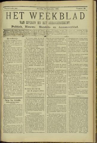 Het weekblad van Ijperen (1886 - 1906) 1905-09-16