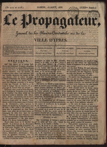 Le Propagateur (1818-1871) 1838-08-18