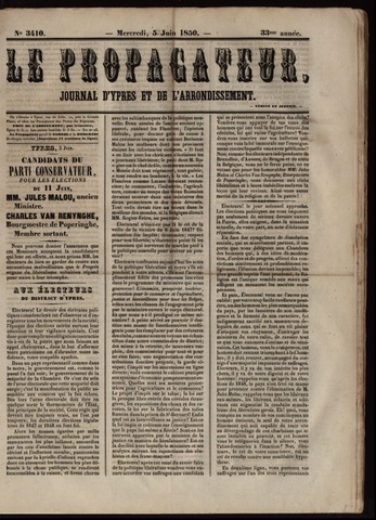 Le Propagateur (1818-1871) 1850-06-05
