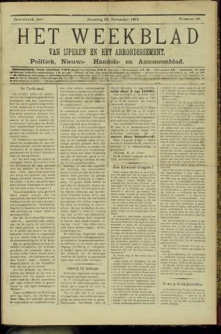 Het weekblad van Ijperen (1886 - 1906) 1903-11-28