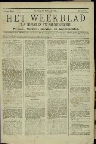Het weekblad van Ijperen (1886-1906) 1886-02-20