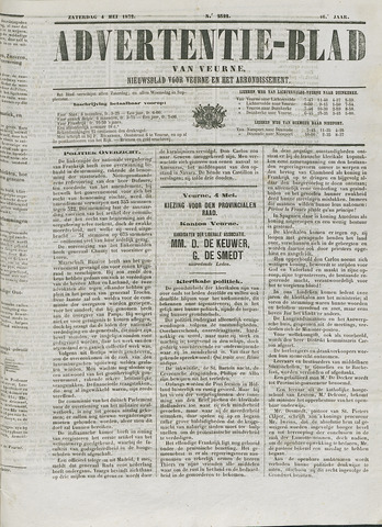 Het Advertentieblad (1825-1914) 1872-05-04